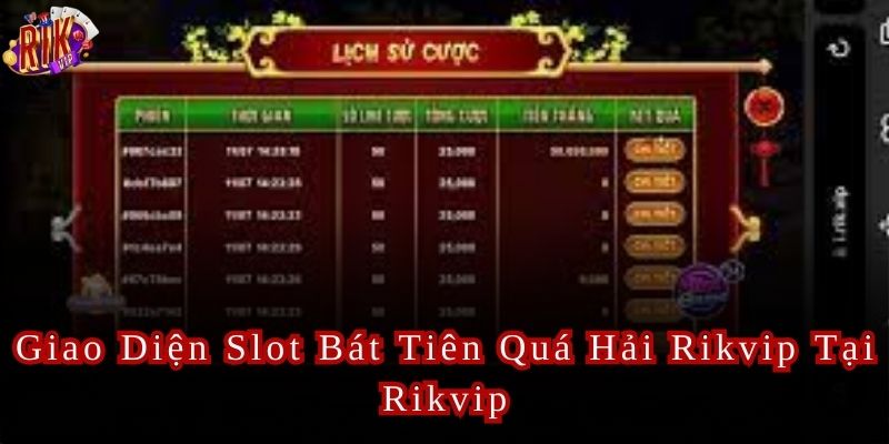 Giao Diện Slot Bát Tiên Quá Hải Rikvip Tại Rikvip – Sự Kết Hợp Giữa Thẩm Mỹ và Tiện Ích