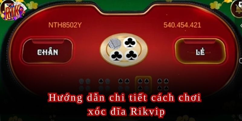 Để bắt đầu chơi xóc đĩa bạn cần phải đăng nhập vào tài khoản nhà cái