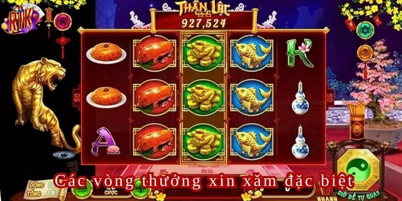 Mỗi khi bạn quay được 3 Scatter hoặc hơn bạn sẽ được kích hoạt vòng thưởng