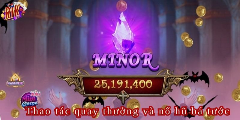Quá trình quay thưởng và săn phần thưởng trong game rất đơn giản